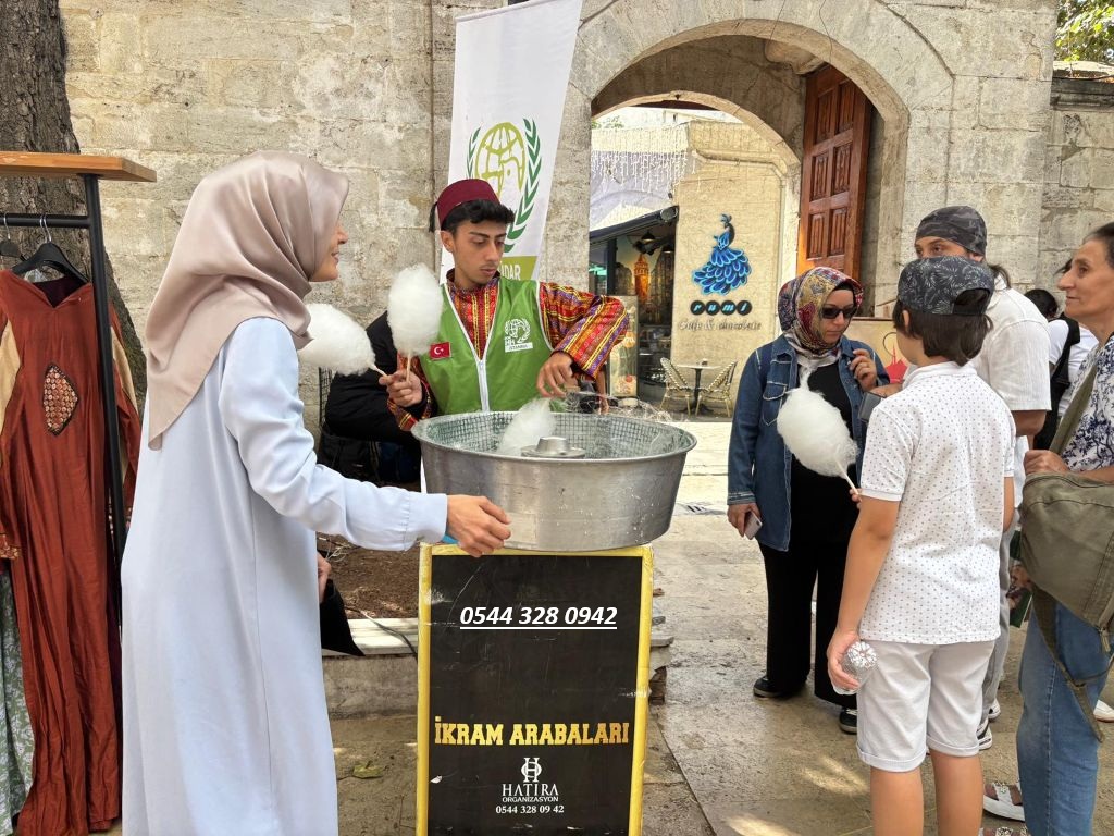  İstanbul Pamuk Şekerci Kiralama
